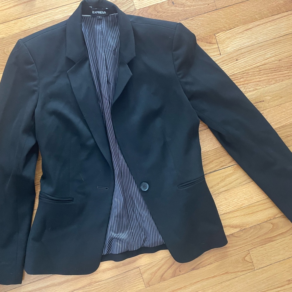 Express Black Blazer